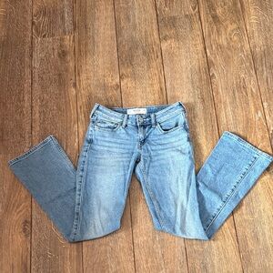 Low Waisted Boot Cut Jeans